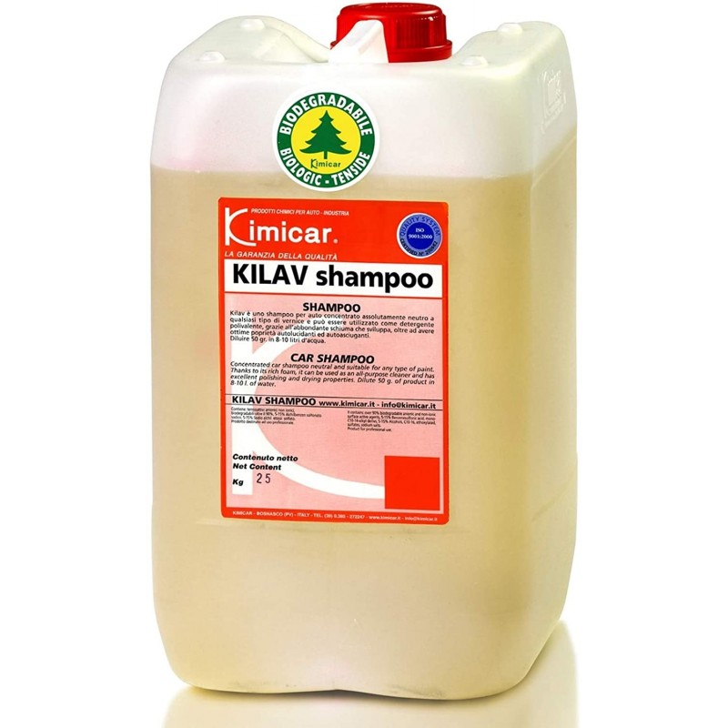 KILAV SHAMPOO AUTO 25 KG,...